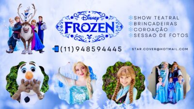 Frozen animaÃ§Ã£o de festas
