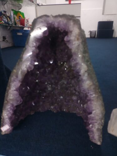 Drusas pedra natural linda de ametista
