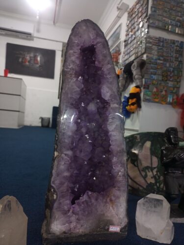 Drusas pedra natural linda de ametista