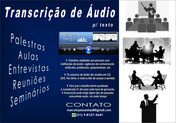 Transcrição de Áudio para Texto.