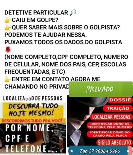 Detetive Roberto Conciliação Matrimonial