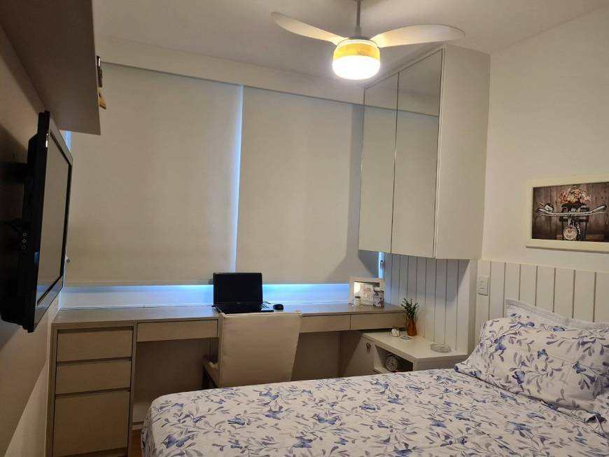 Quarto individual mobiliado