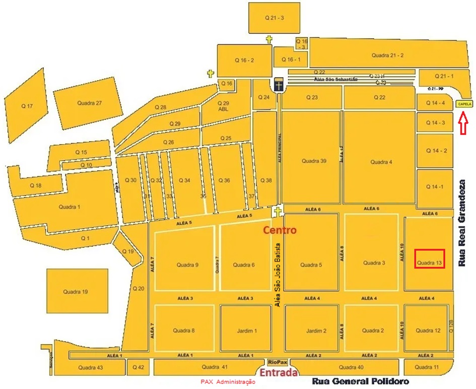 Jazigo Perpétuo no São João Batista RJ