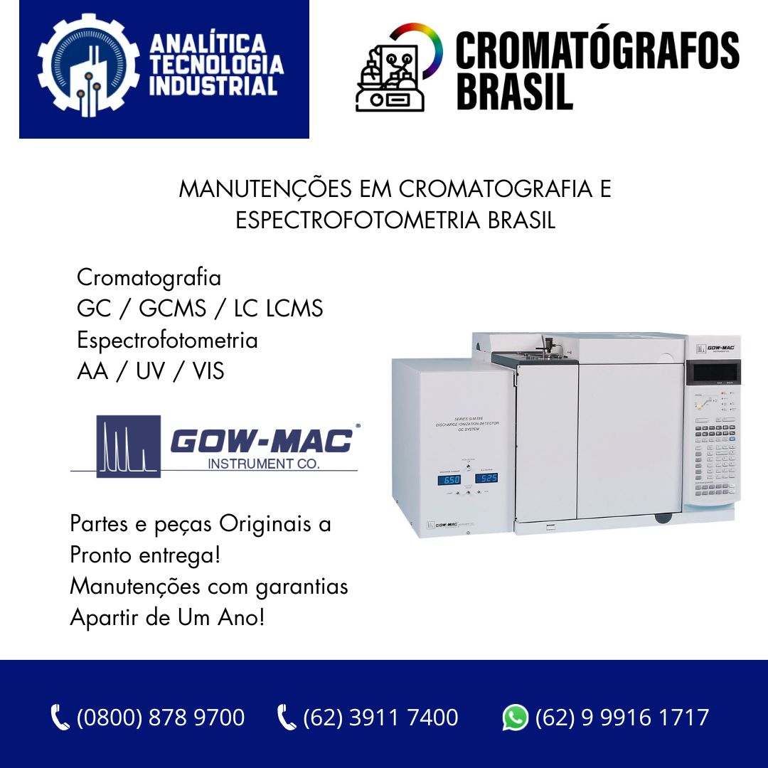 ASSISTÊNCIA TÉCNICA CROMATOGRAFOS BRASIL