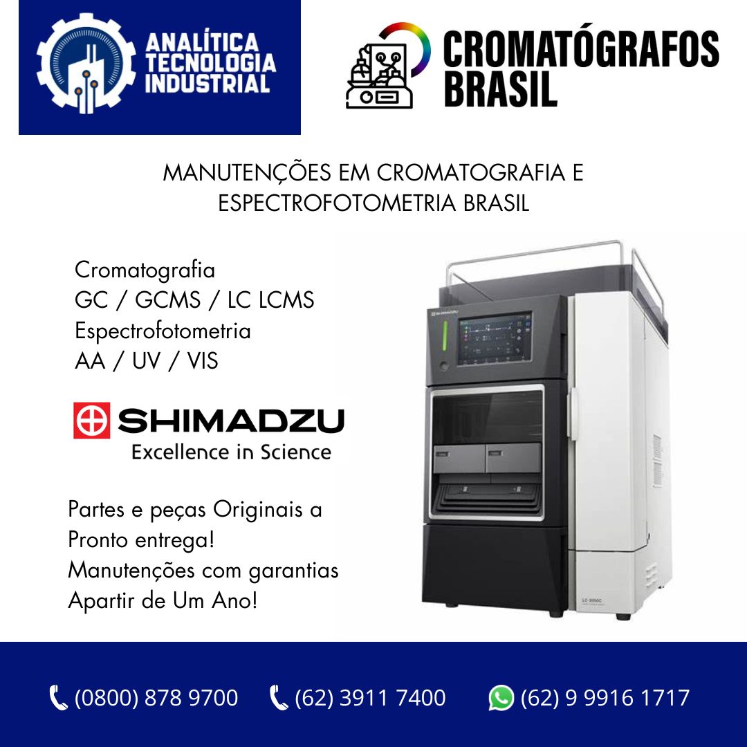 ASSISTÊNCIA TÉCNICA CROMATOGRAFOS BRASIL