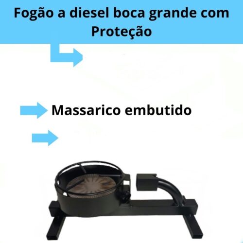 Fogão a óleo diesel
