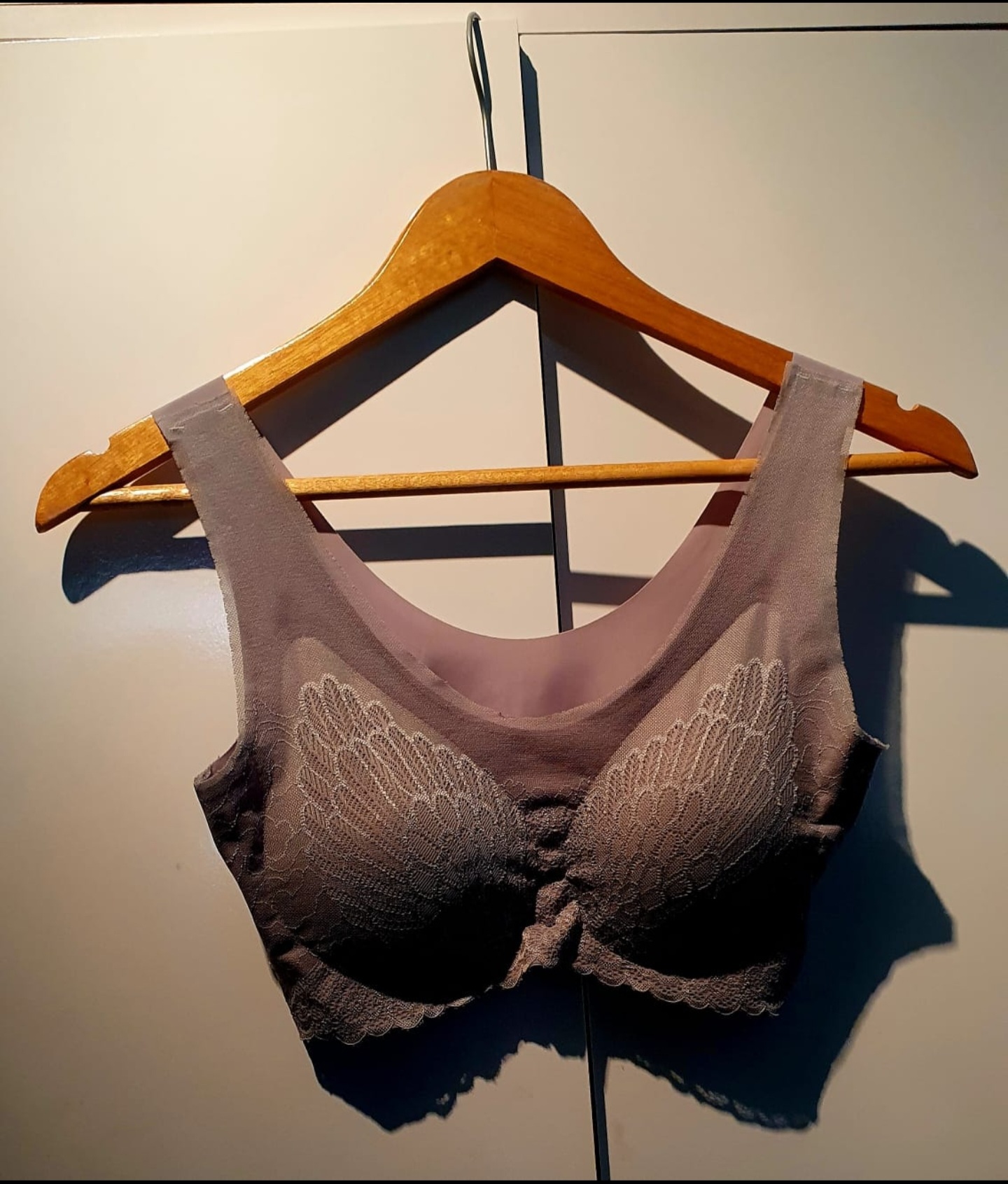 Sutiã microfibra cinza bojo, veste 42-48