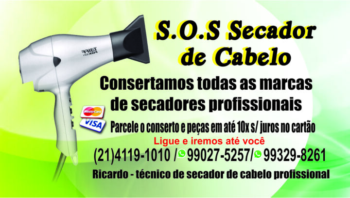 SECADOR DE CABELO