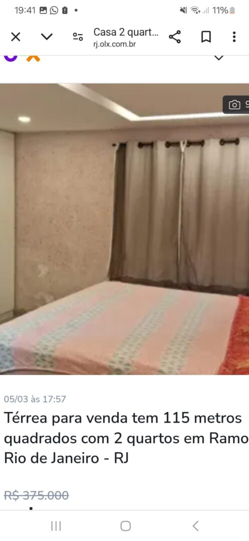 Vendo casa 2 quartos em Ramos