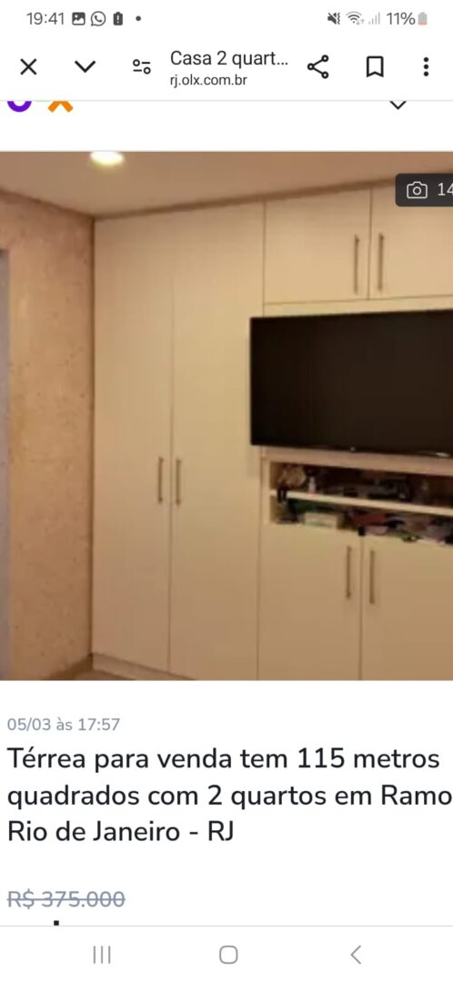 Vendo casa 2 quartos em Ramos