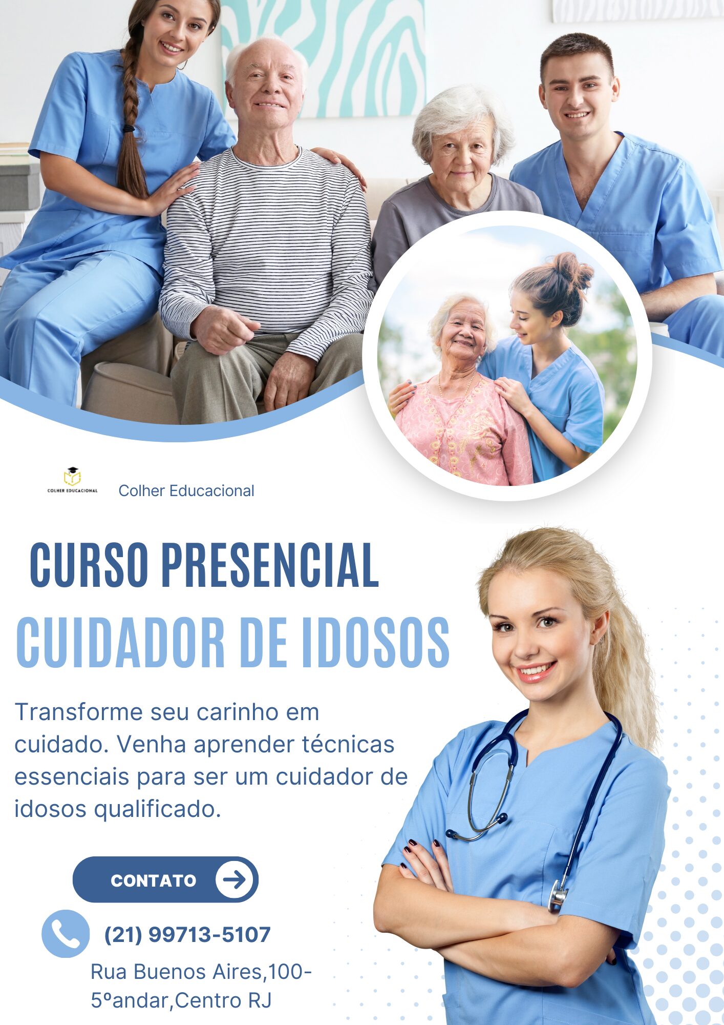 Curso Cuidador de idosos