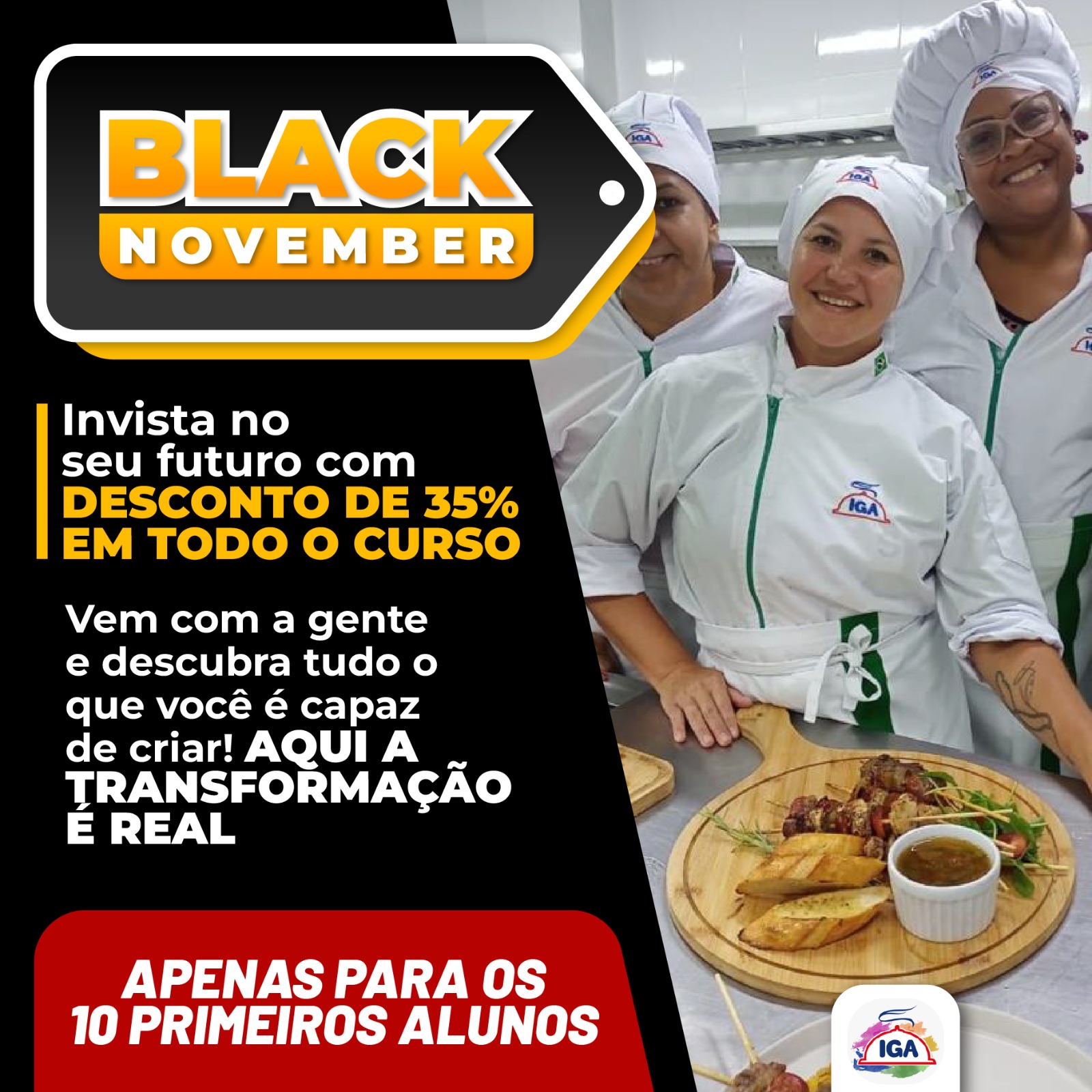 CURSO DE CHEF DE COZINHA E CONFEITARIA