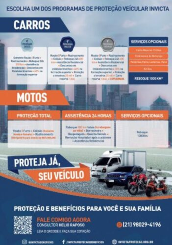 PROTEÇÃO VEICULAR E BENEFÍCIOS