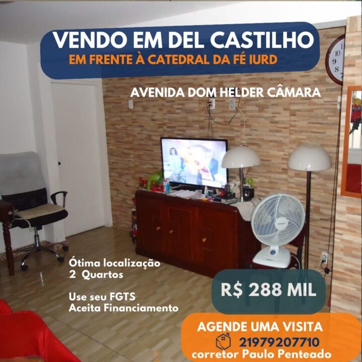 Apartamento a venda em Del Castilho