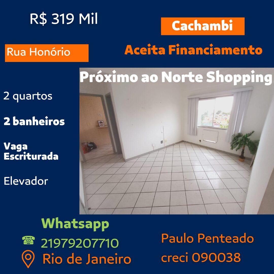 Apartamento á venda no Cachambi