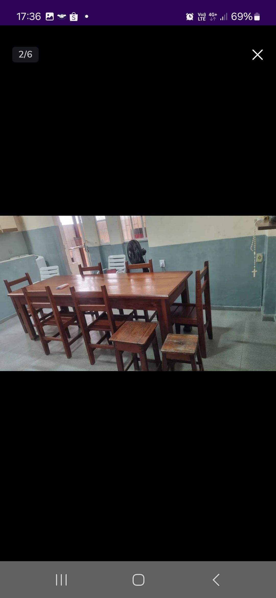 Mesa para 12 lugares madeira maciça