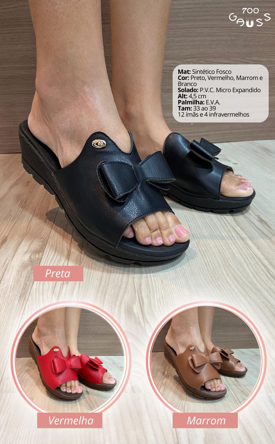 REVENDA CALÇADOS MAGNÉTICOS