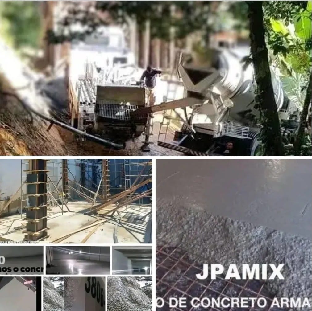 CONCRETO USINADO BOMBEAMENTO DE CONCRETO