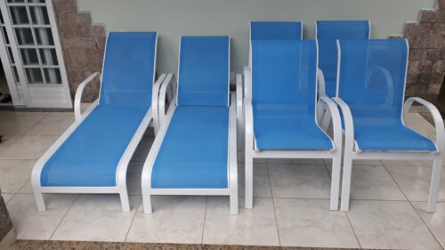Reforma de mobiliário de piscina