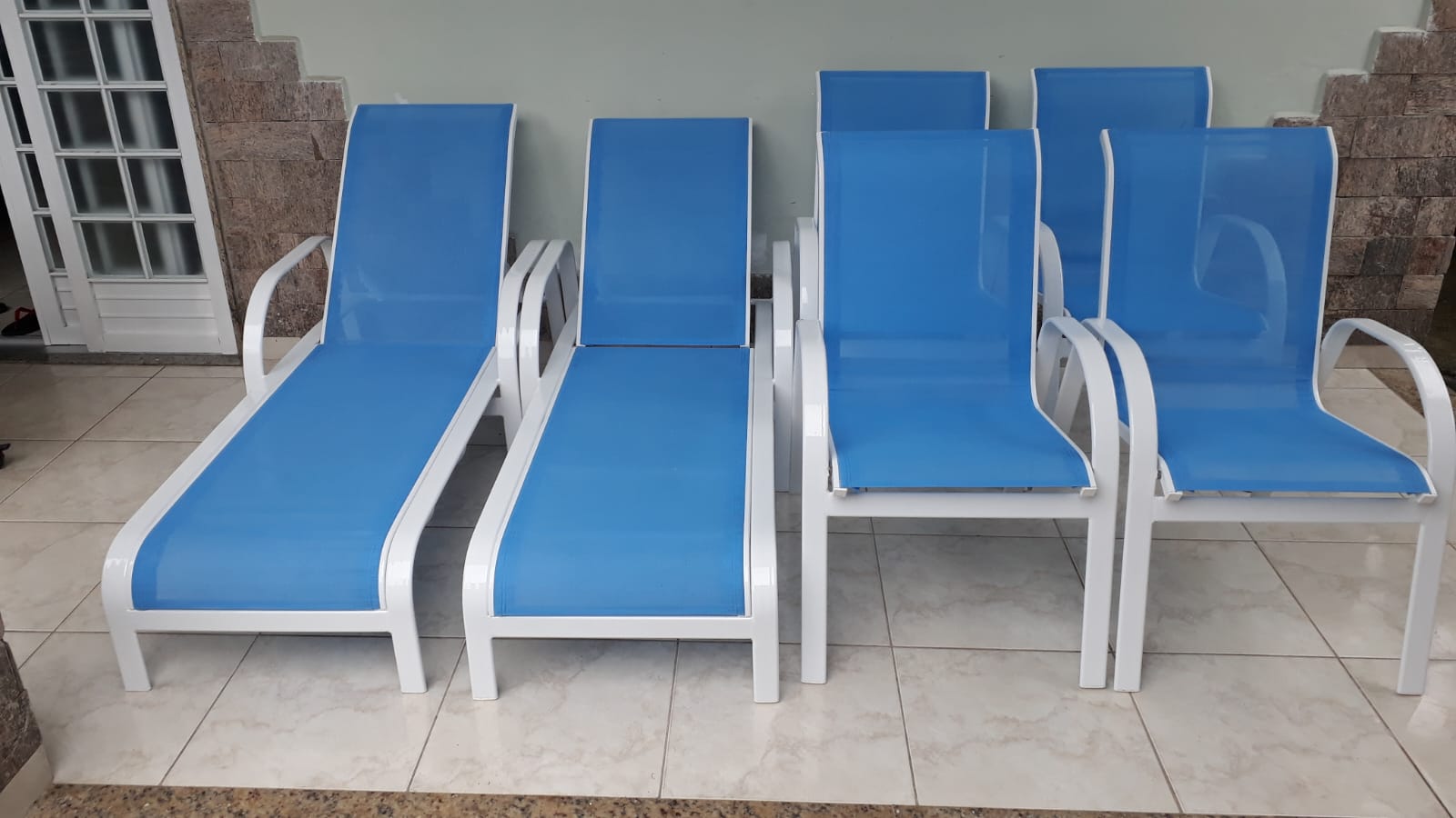 Reforma de mobiliário de piscina