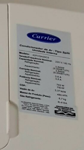 Condicionador de ar (precisa trocar gás)
