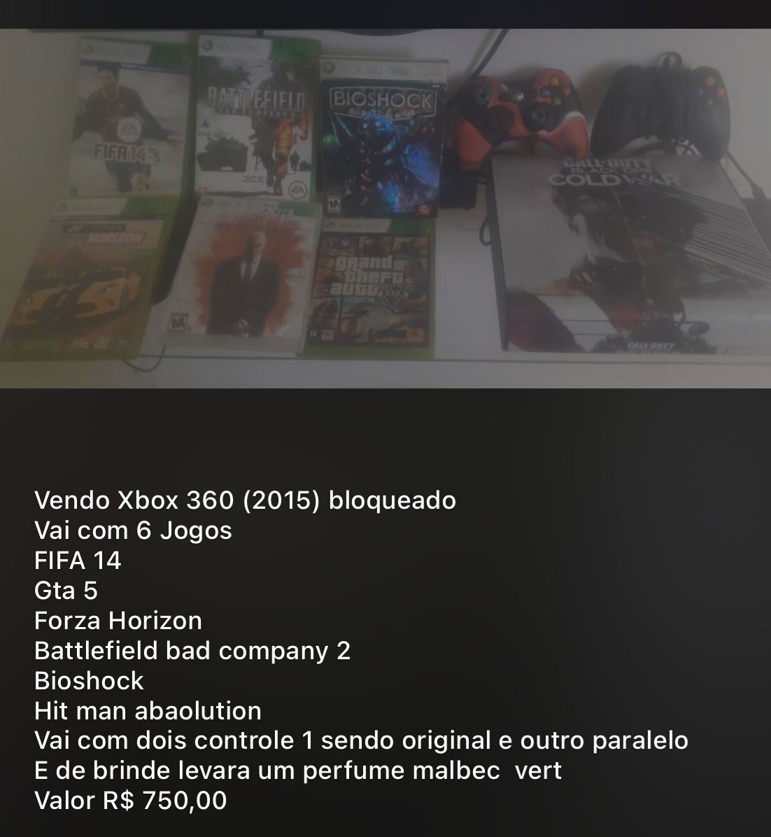 Vendo Xbox