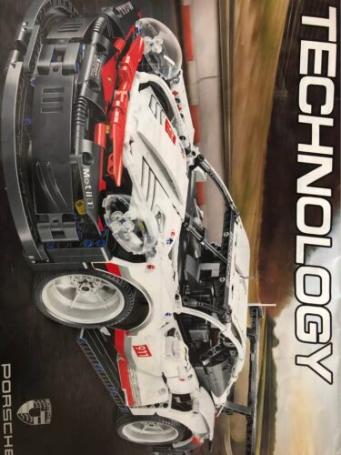 Carro Porsche lego montado 1600