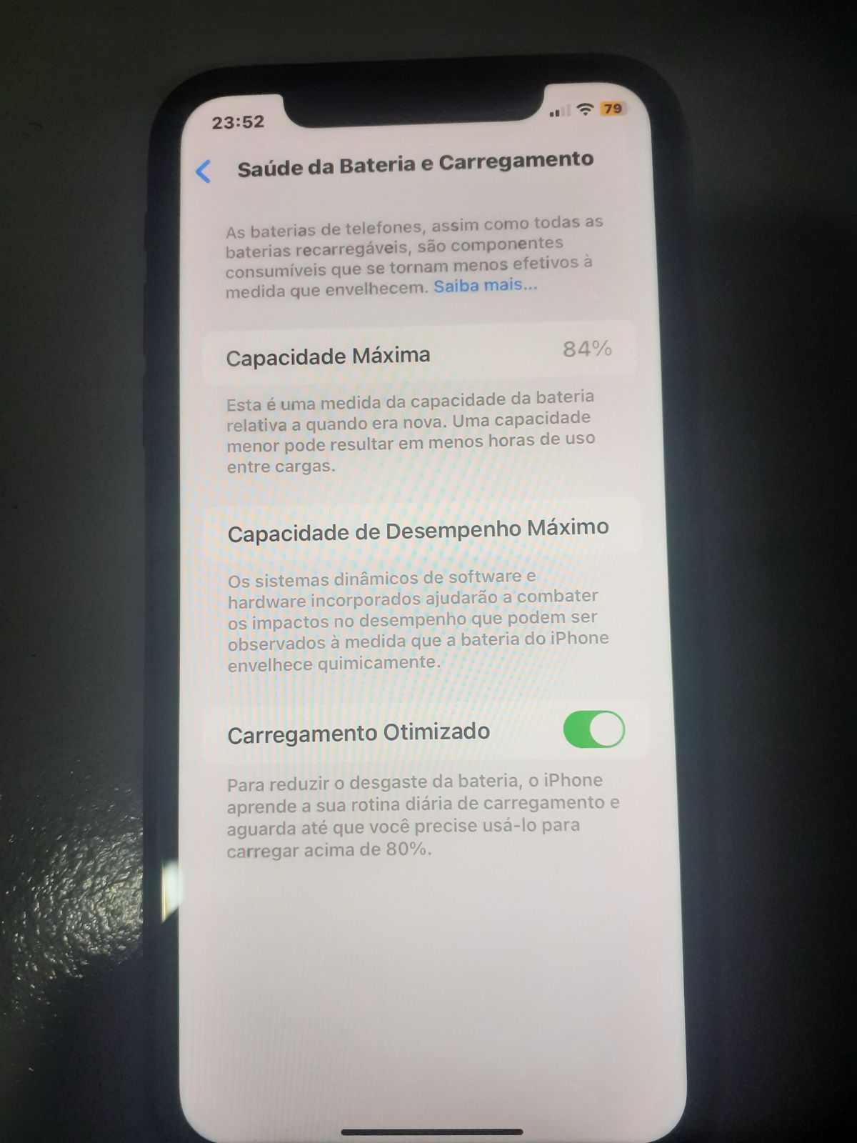 iPhone 11 seminovo funcionando perfeitamente