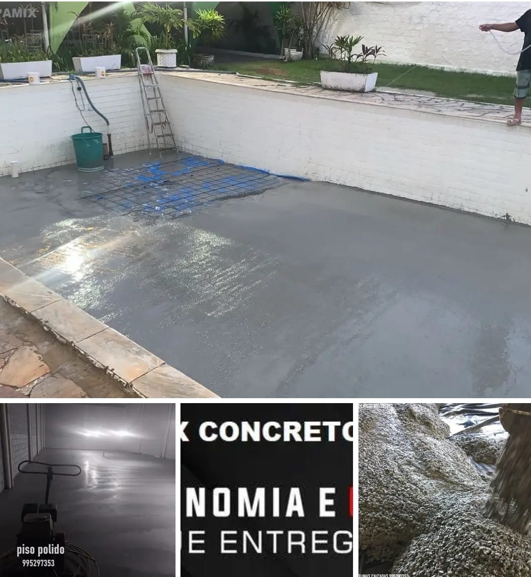 CONCRETO E PISO POLIDO JPAMIX RIO