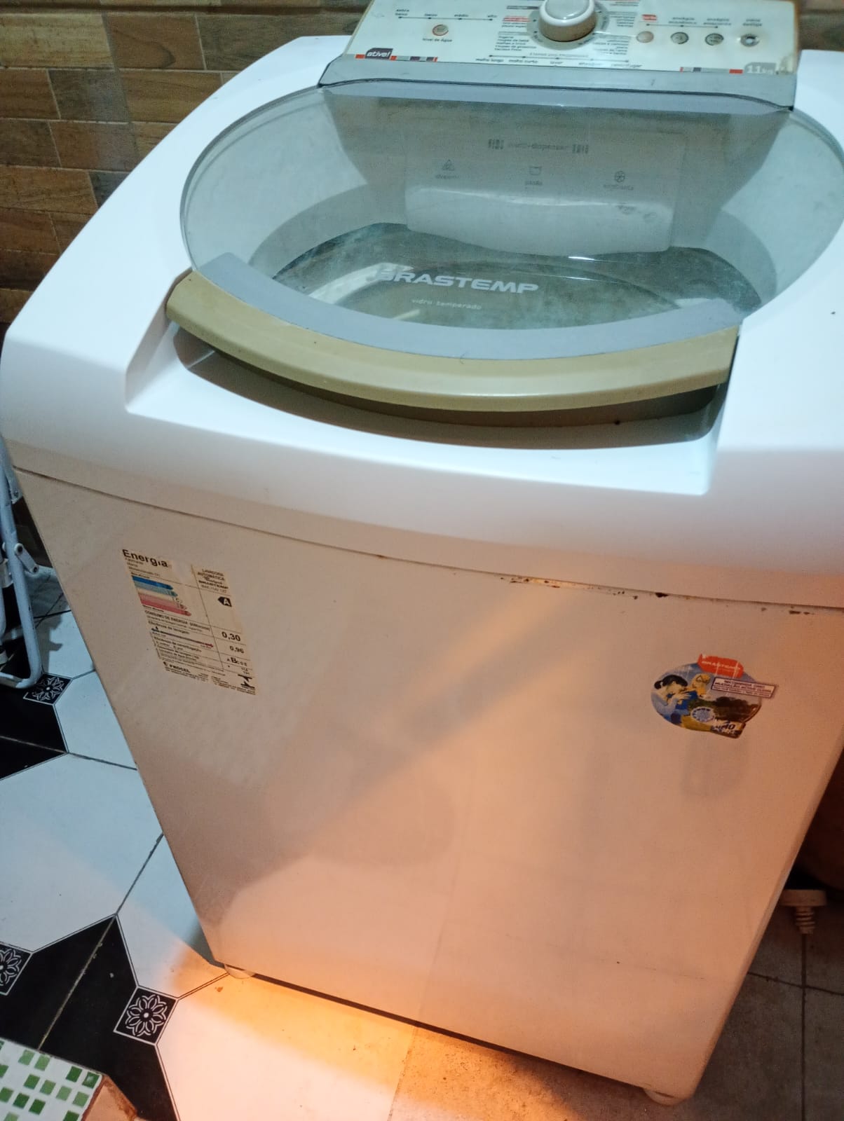 Máquina de lavar Brastemp