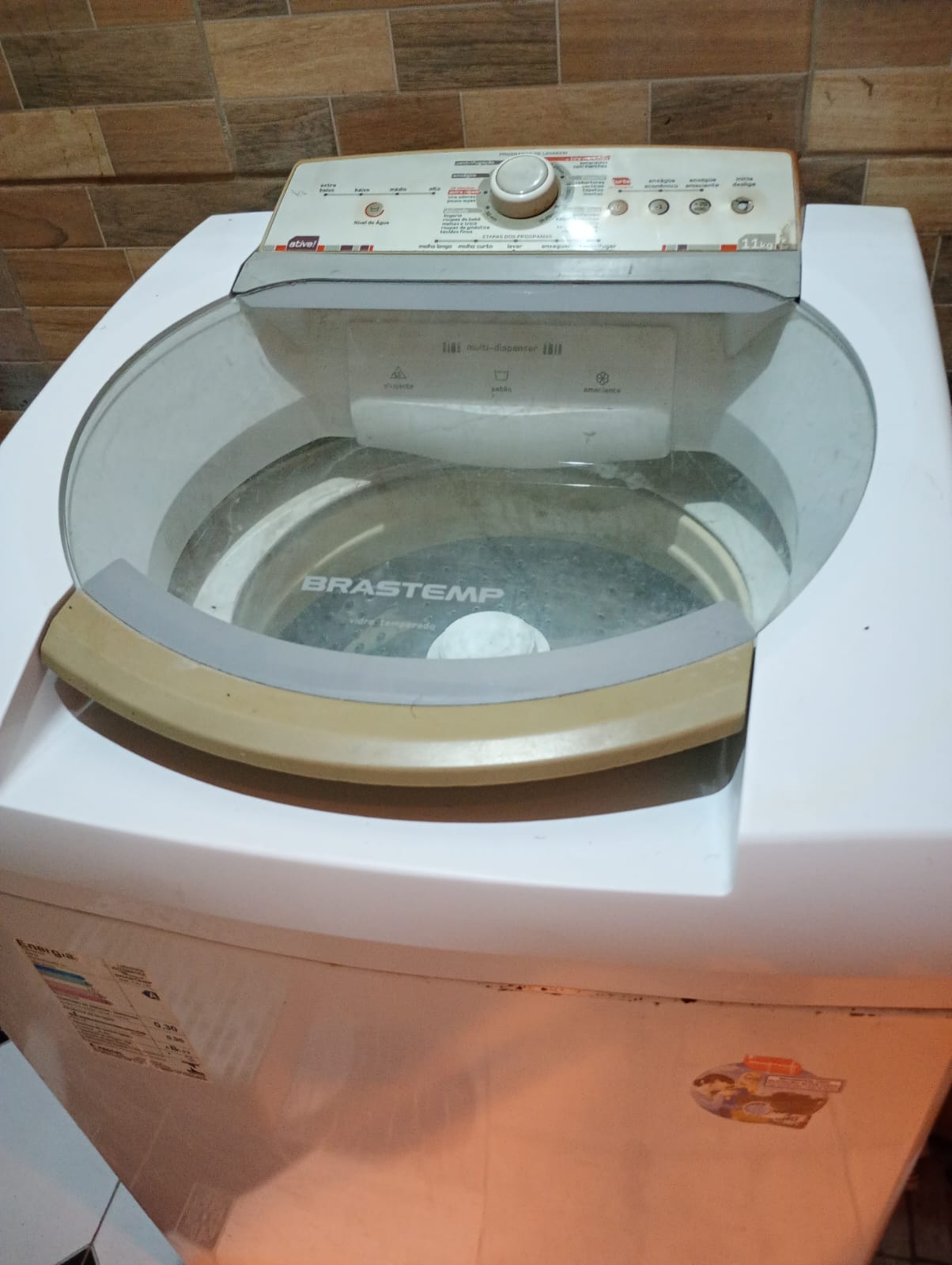 Máquina de lavar Brastemp