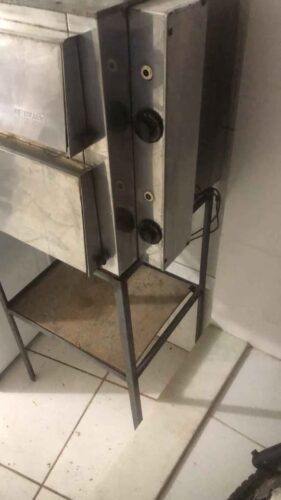 Forno elétrico industrial