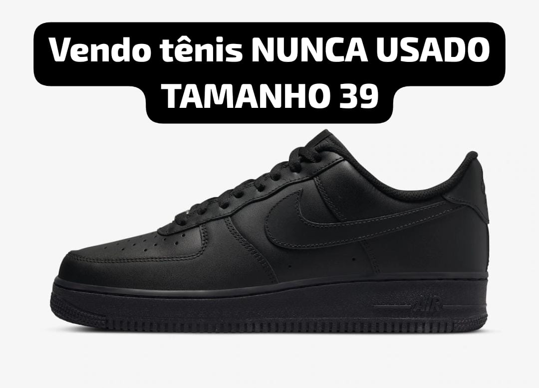 Vendo tênis nunca usado tam 39