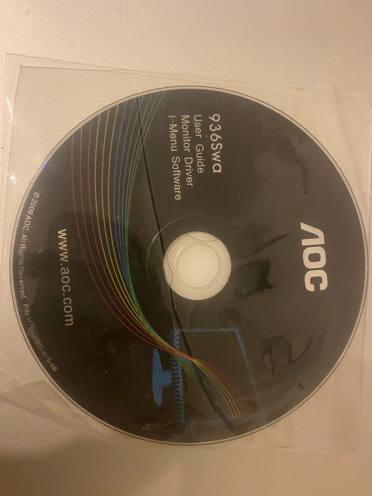 Vendo monitor LCD da AOC 18,5 polegadas