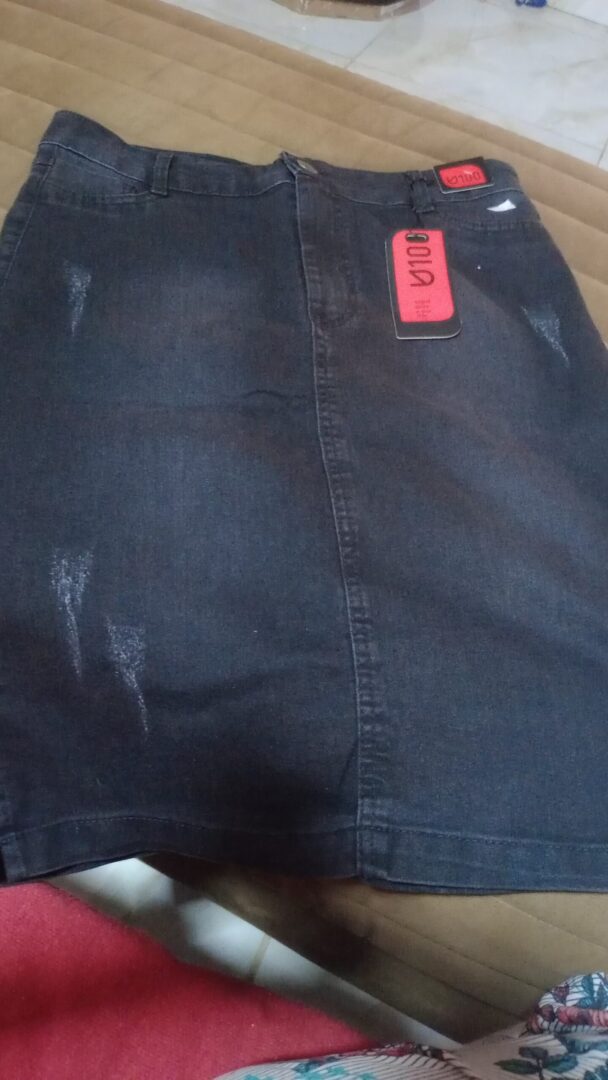 Saia jeans