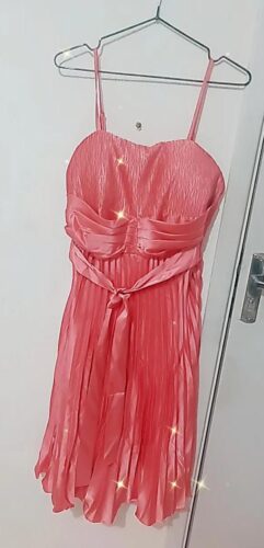 Vendo vestido de festa na cor salmão