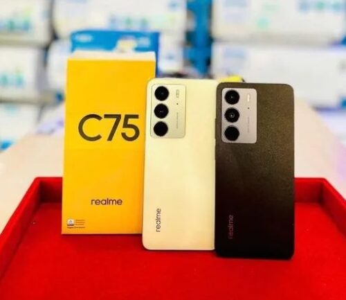 Realme C75 256GB/8GB Ram Preto/Gold