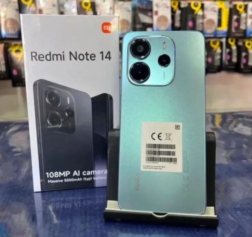 Redmi Note 14 256GB/8GB Ram Preto Verde