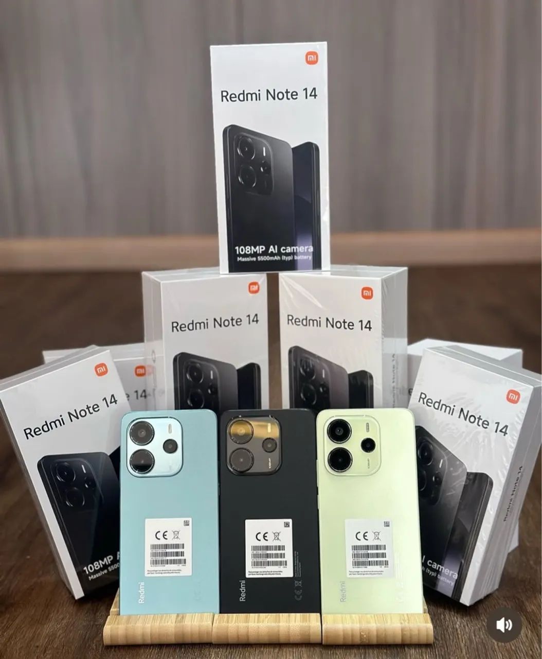 Redmi Note 14 256GB/8GB Ram Preto Verde