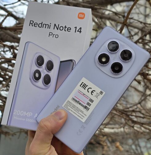 Note 14 Pro 4G 256GB/8GB Ram Azul/Roxo