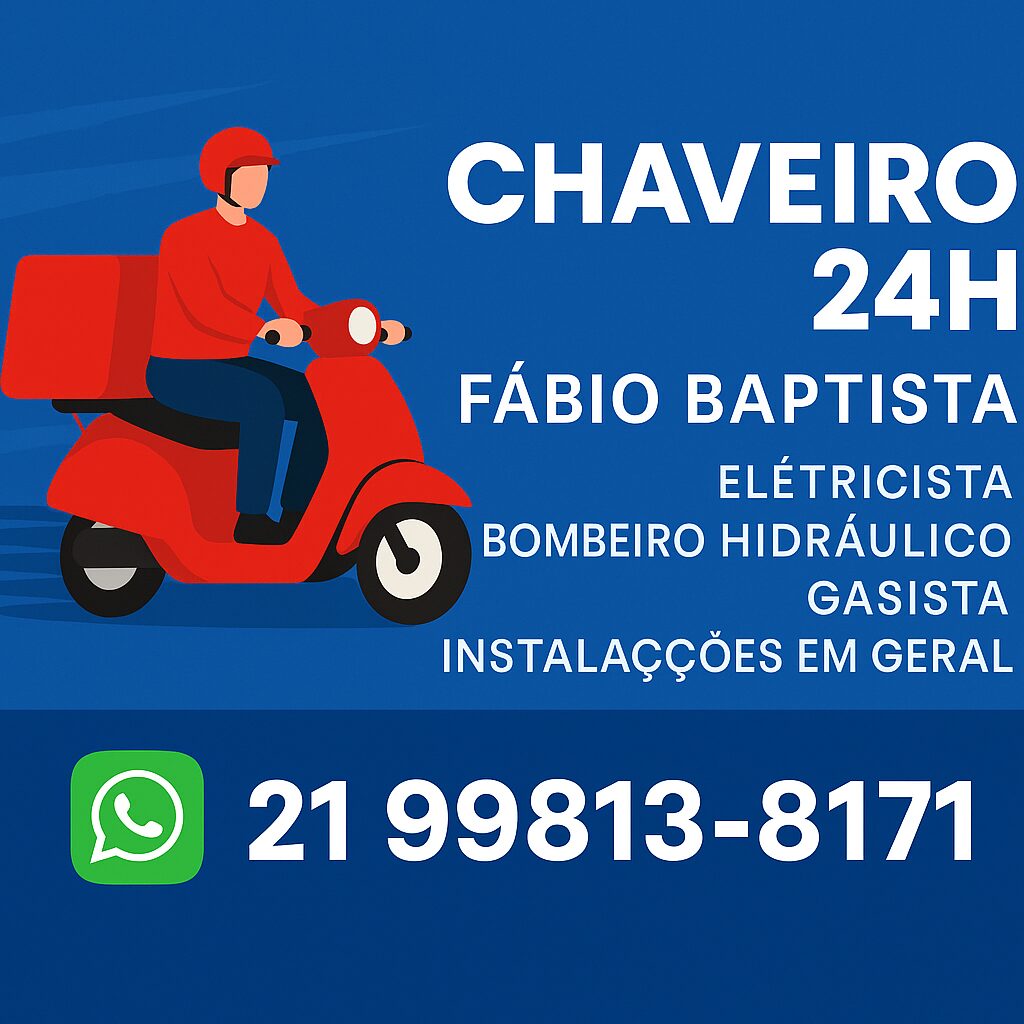 chaveiro 24hs e manutenção em geral