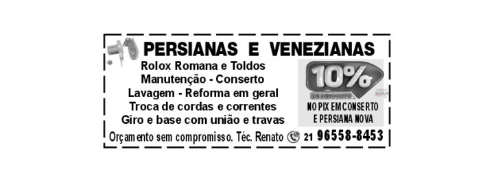 Persianas e Venezianas