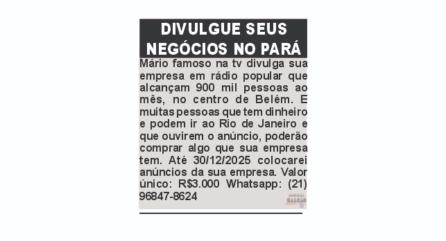  Divulgue seus negócios no Pará