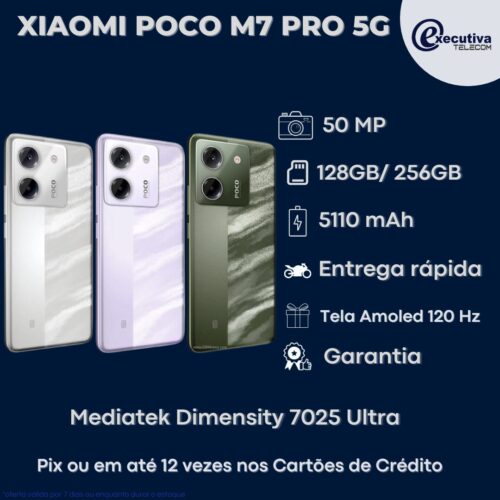 Xiaomi Poco M7 Pro 5G 256GB/12GB Ram