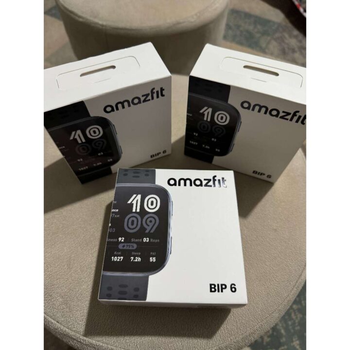 Amazfit Bip 6 Preto Dourado