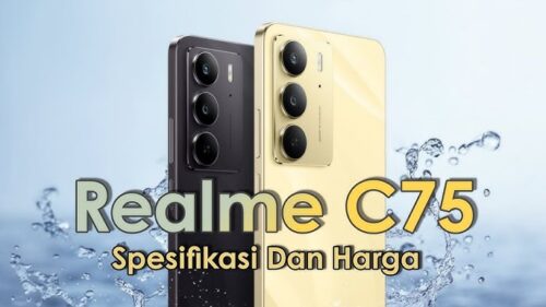 Realme C75 256GB/8GB Ram Preto/Gold