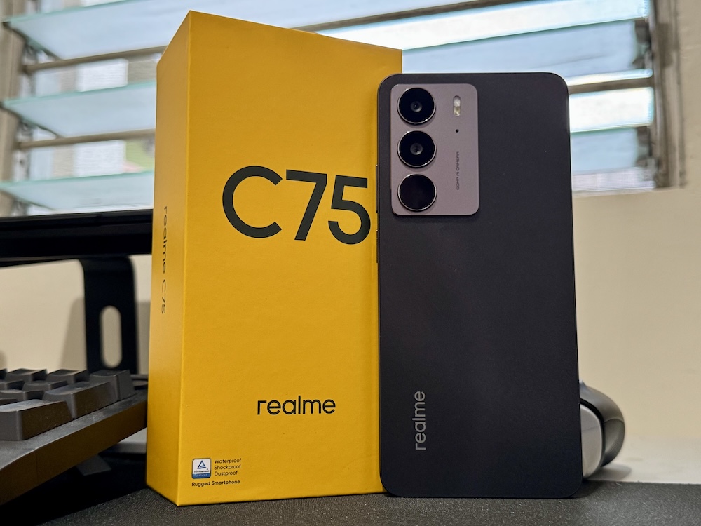 Realme C75 256GB/8GB Ram Preto/Gold