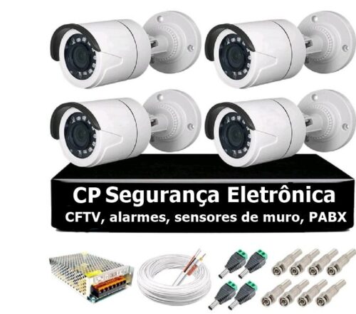 Câmeras de segurança cftv alarme etc…