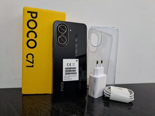 Poco C71 128GB/4GB Ram Preto/Azul