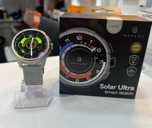 Haylou Solar Ultra gps Preto Prata